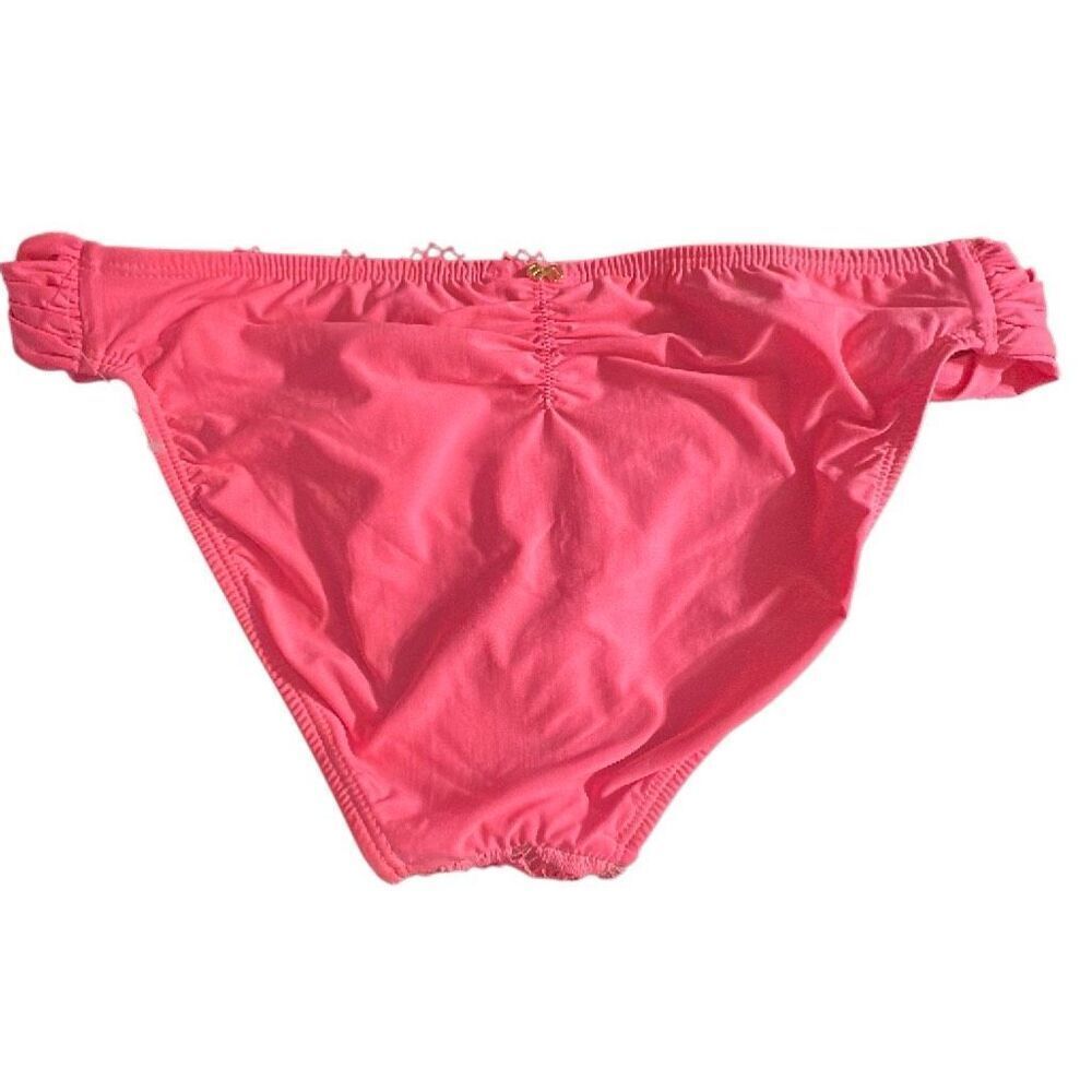 New. PQ tulip pink lace bikini bottom. Large. Retails $92 - Picture 8 of 9